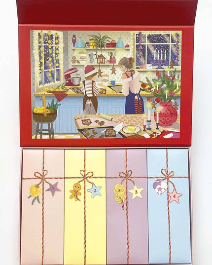 Puslespill Julekalender 1000 Brikker | Sweet Christmas