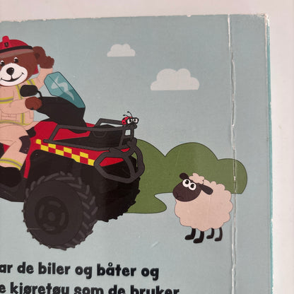 Bjørnis kjører brannbil