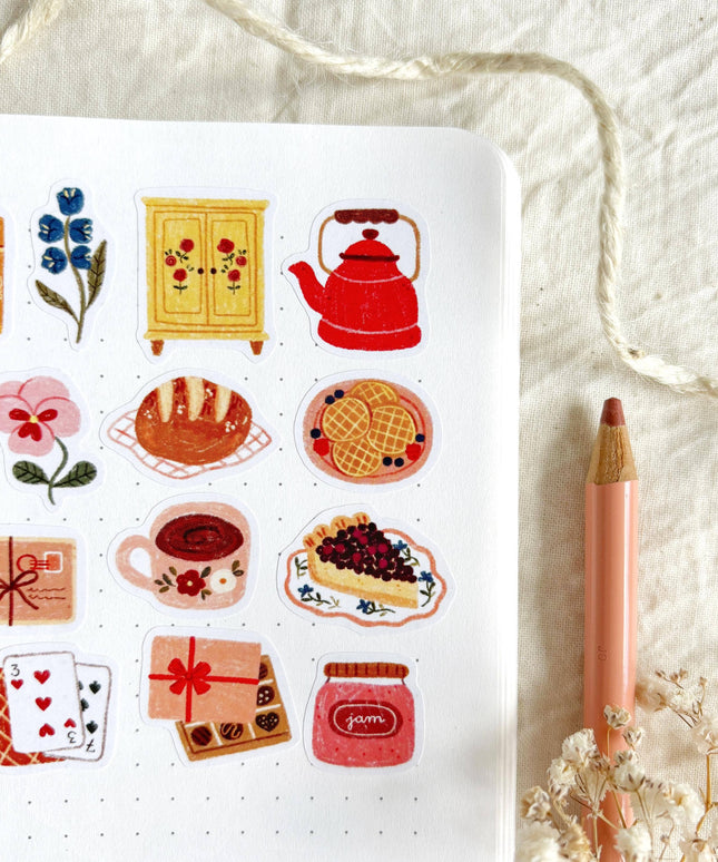 Klistremerkeark | Sweet Life | A6