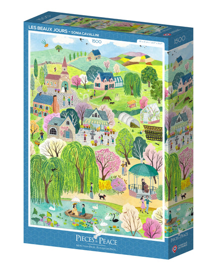 Puslespill 1500 Brikker - The Beautiful Days