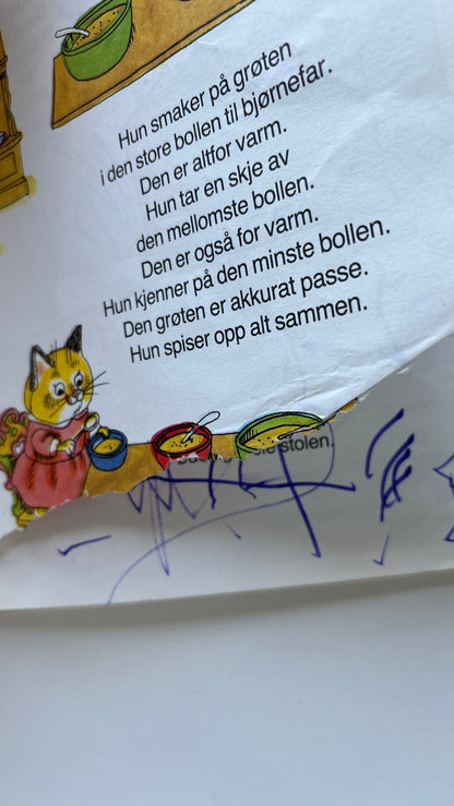 Scarry, Richard: Gullhår og de tre bjørnene