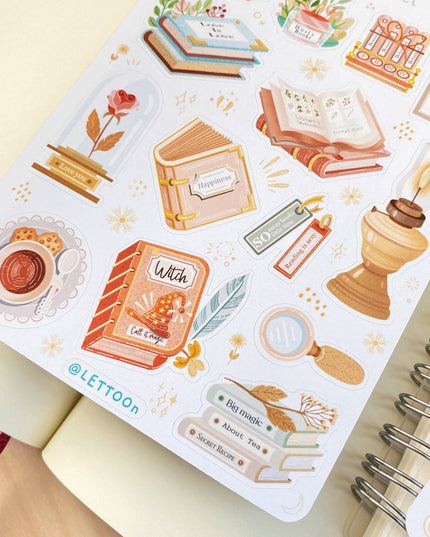 Klistremerkeark | Aesthetic Book