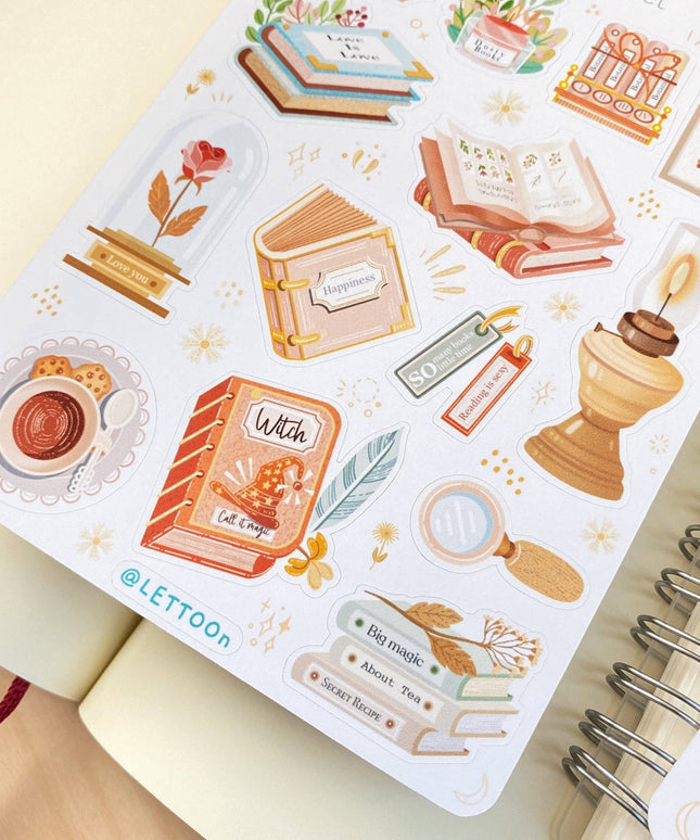 Klistremerkeark | Aesthetic Book