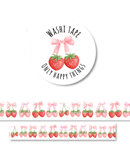 Washi Tape | Berry Bows
