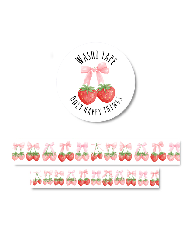 Washi Tape | Berry Bows