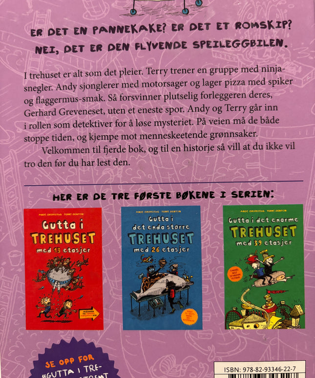 Griffiths, Andy: Gutta i det du-tror-det-ikke-før-du-får-se-det store trehuset med 52 etasjer