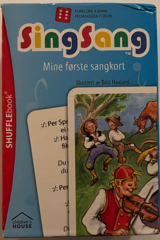SingSang Mine første sangkort