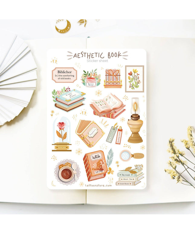 Klistremerkeark | Aesthetic Book