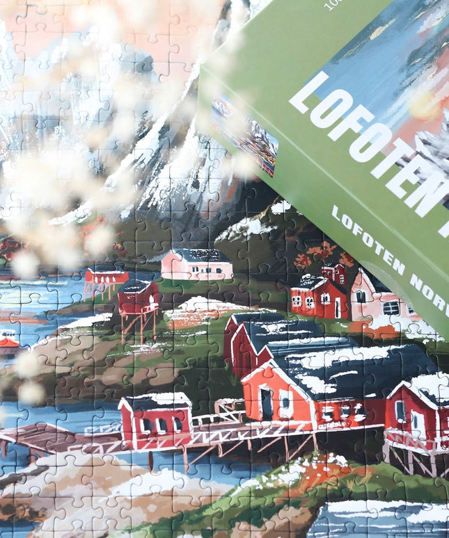 Puslespill | Lofoten Norge | 1000 Brikker