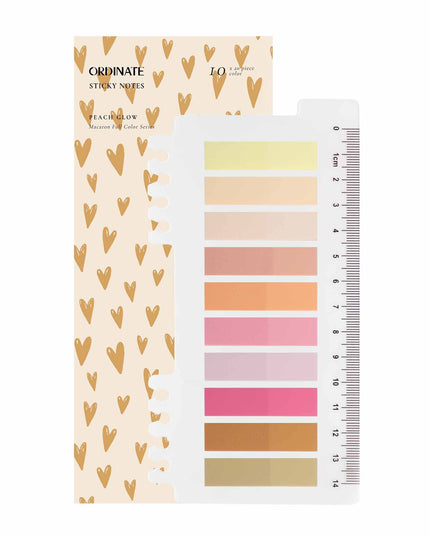 Peach Glow | Annoteringslapper | Klistrelapper | Ordinate Sticky Tabs