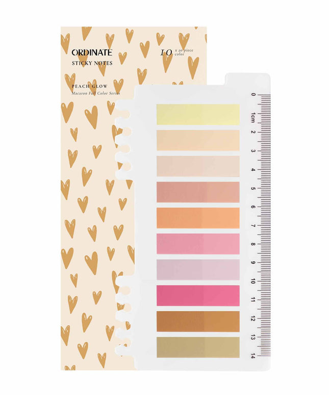Peach Glow | Annoteringslapper | Klistrelapper | Ordinate Sticky Tabs