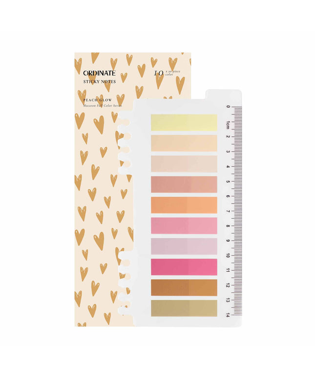 Peach Glow | Annoteringslapper | Klistrelapper | Ordinate Sticky Tabs