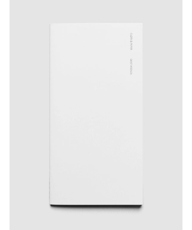 Forhåndsbestilling: Travel Notatbok | A5 Slim: Daily Agenda | Aspen