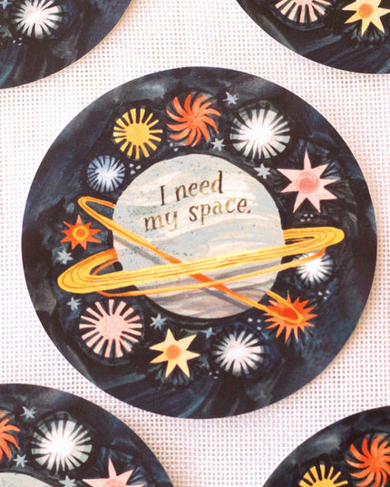 Vinyl Klistremerke | I Need My Space