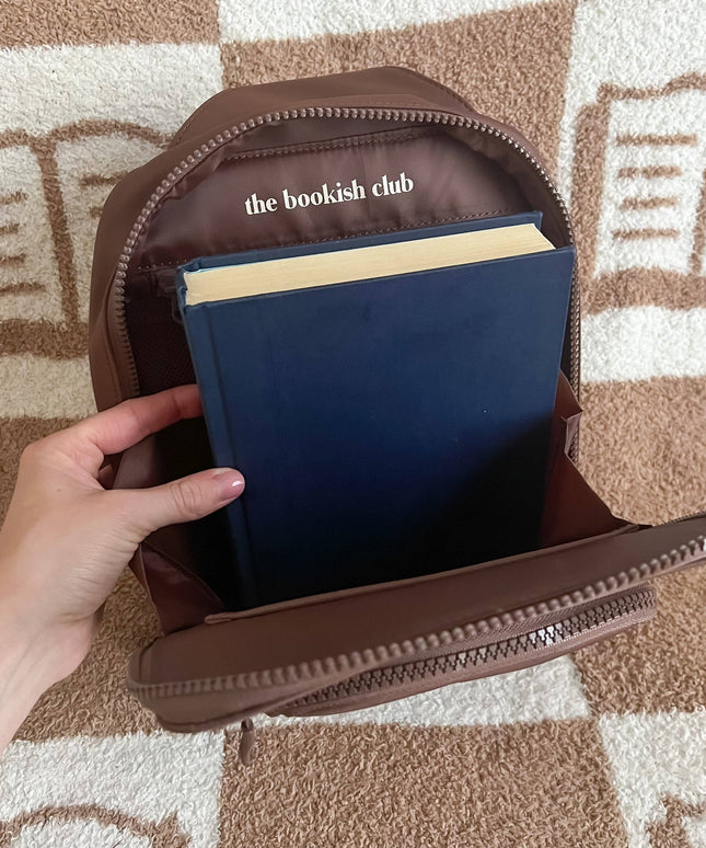 The Bookish Crossbody - Chocolate