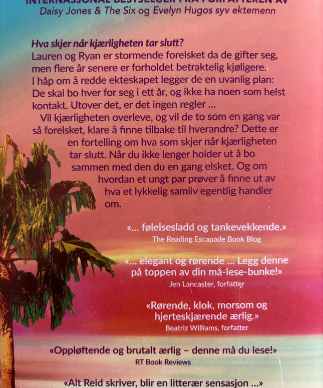 Jenkins Reid, Taylor: Året uten deg