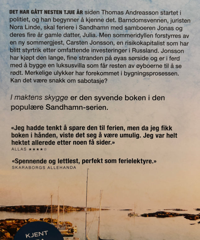 Sten, Viveca: I maktens skygge
