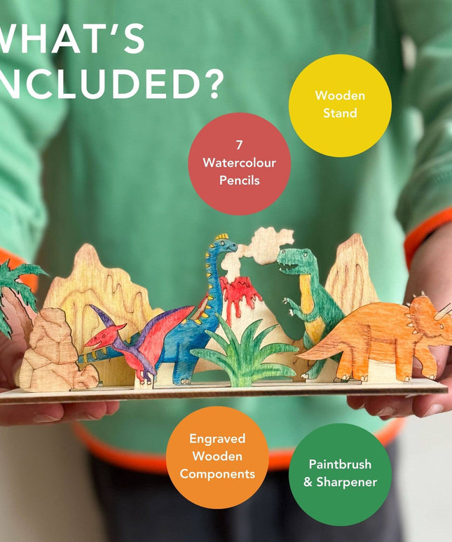 Lag Din Egen Dinosaurverden | DIY Dinosaur Hobbysett For Barn
