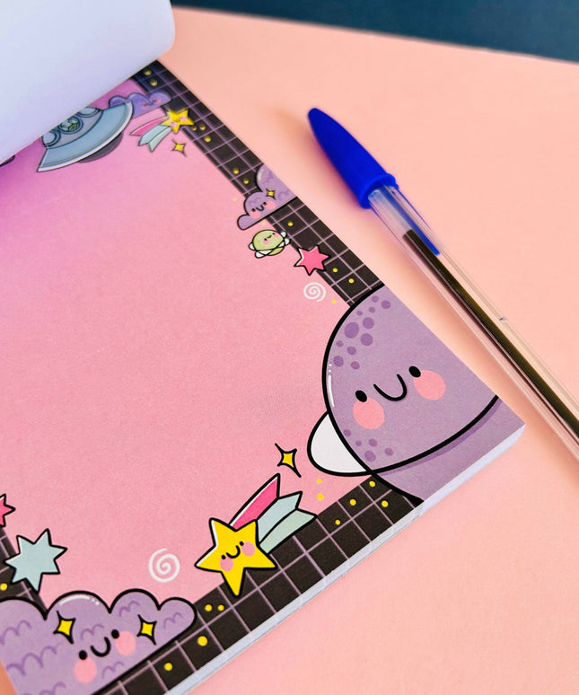 Space Cuties - A6 notatblokk