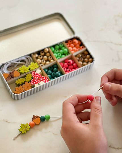 Skogsinspirert Lag Ditt Eget Armbånd Sett | DIY Armbånd Gavesett