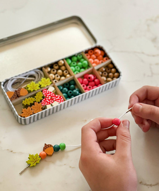 Skogsinspirert Lag Ditt Eget Armbånd Sett | DIY Armbånd Gavesett