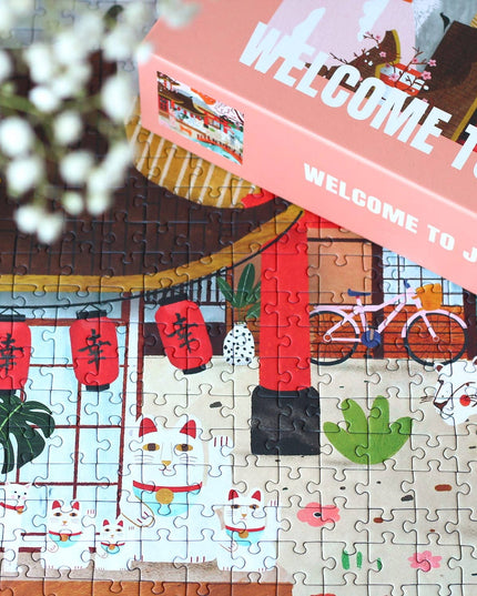 Puslespill | Welcome to Japan | 1000 Brikker