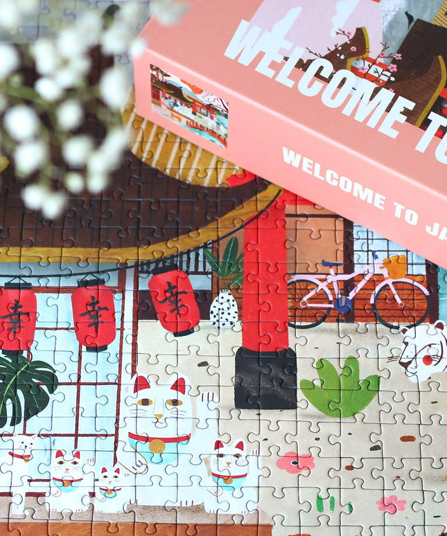 Puslespill | Welcome to Japan | 1000 Brikker