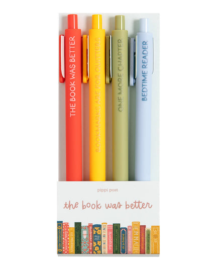 The Book Was Better Pen Set