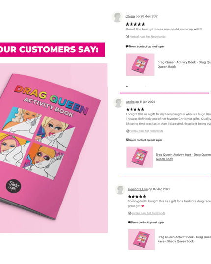 Drag Queen Activity Book