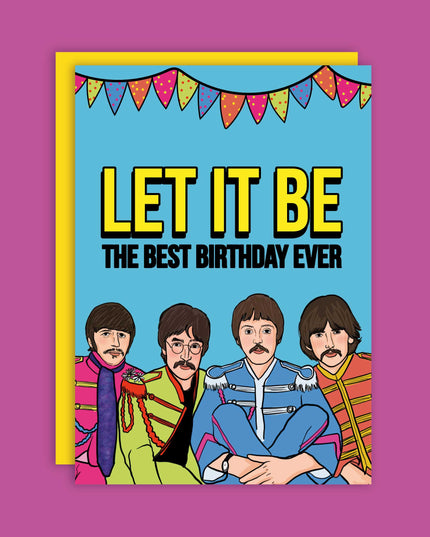 Let It Be The Best Birthday | A6 Kort | Bursdagskort