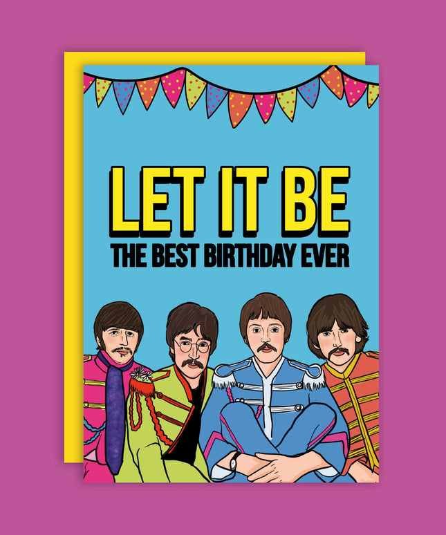 Let It Be The Best Birthday | A6 Kort | Bursdagskort