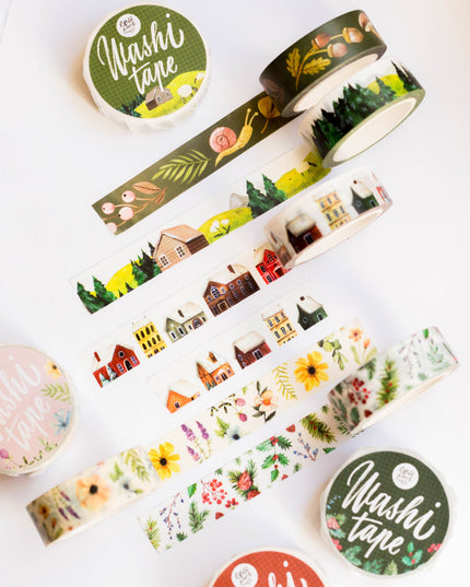 Washi Tape | Winter Town