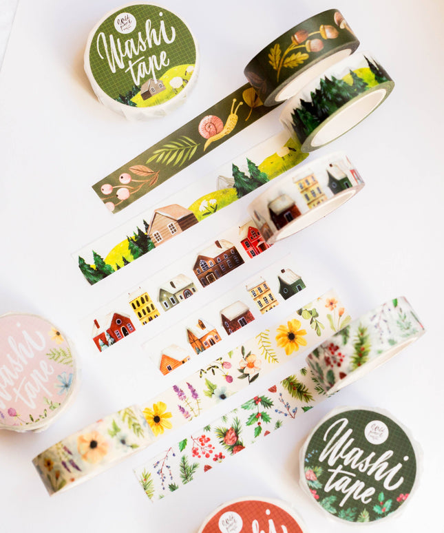 Washi Tape | Winter Town