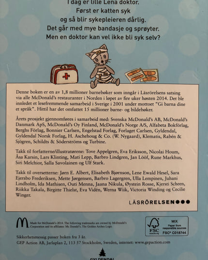 Karsin, Åsa: Lille Lena er doktor