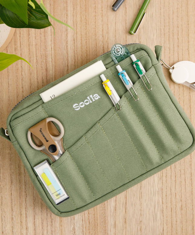 Forhåndsbestilling | Soolla® Studio Pouch | Deep Forest Green | Hoobyveske
