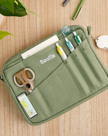 Forhåndsbestilling | Soolla® Studio Pouch | Aquamarine | Hobbyveske