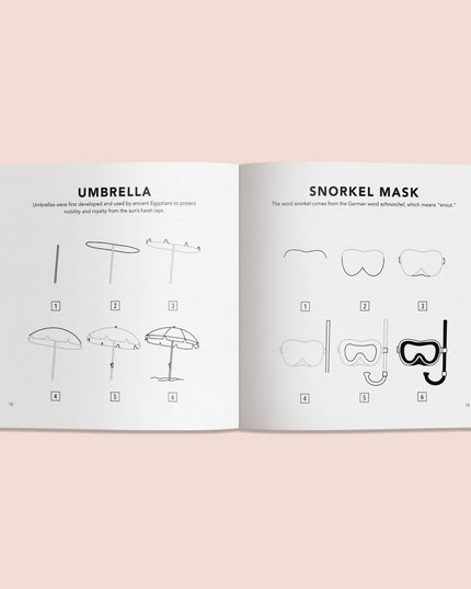 Summer Things: How to Draw Book for Kids