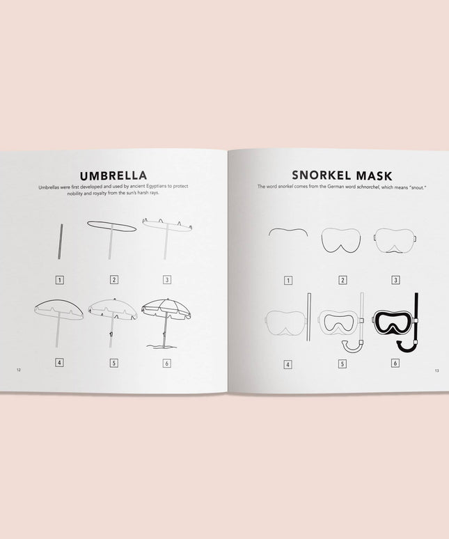Summer Things: How to Draw Book for Kids
