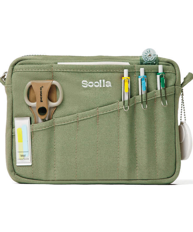 Forhåndsbestilling | Soolla® Studio Pouch, 80's Windbreaker | Hobbyveske