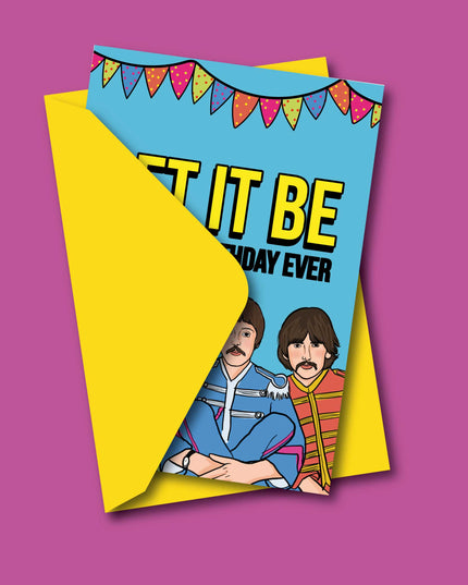 Let It Be The Best Birthday | A6 Kort | Bursdagskort