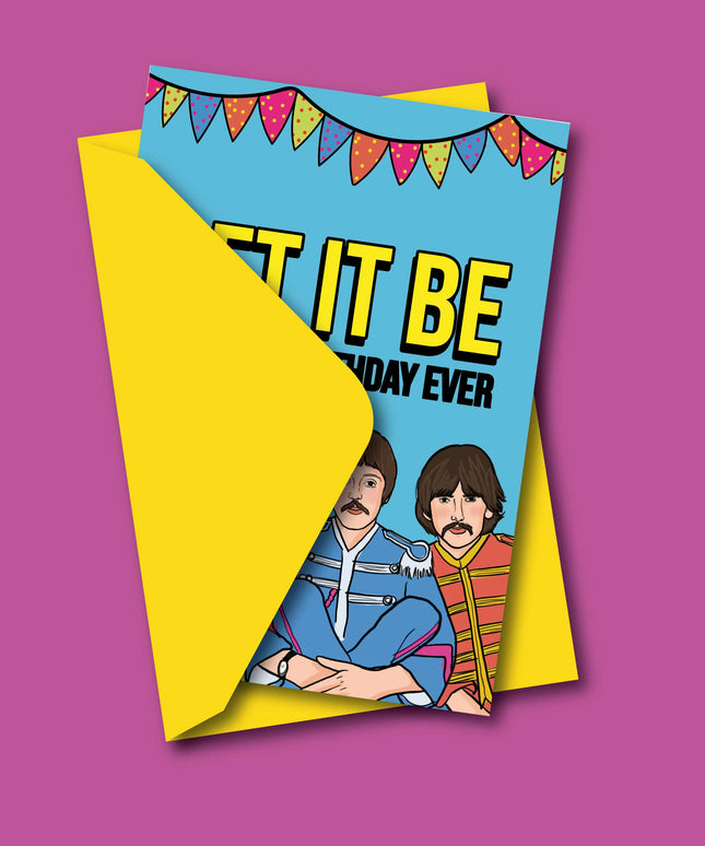 Let It Be The Best Birthday | A6 Kort | Bursdagskort