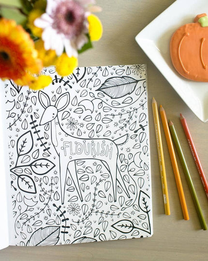Together: A Mommy + Me Coloring Book | Mamma + Meg Fargeleggingsbok