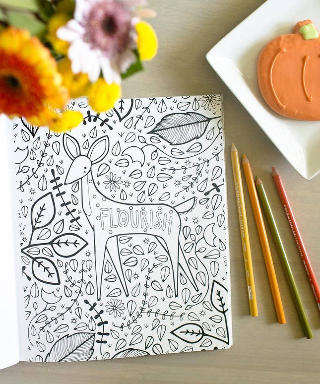 Together: A Mommy + Me Coloring Book | Mamma + Meg Fargeleggingsbok