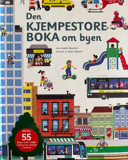 Baumann, Anne-Sophie: Den kjempestore boka om byen
