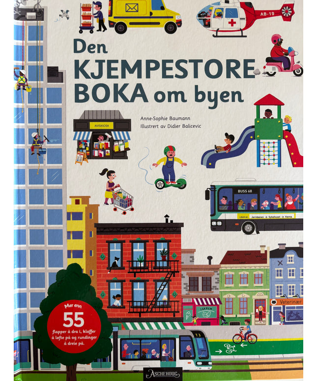 Baumann, Anne-Sophie: Den kjempestore boka om byen