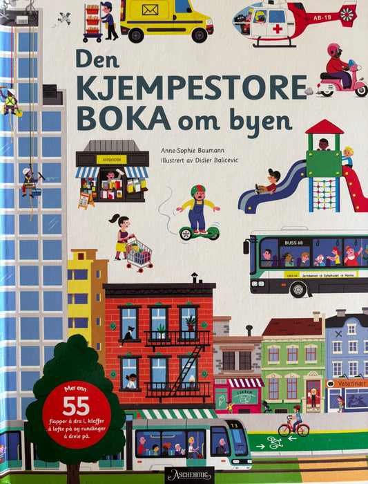 Baumann, Anne-Sophie: Den kjempestore boka om byen