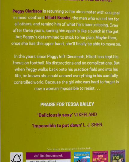 Bailey, Tessa: Too hard to forget