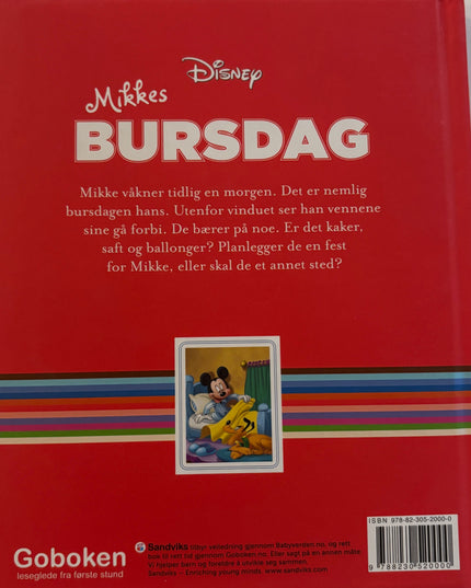 Disney - Mikkes bursdag