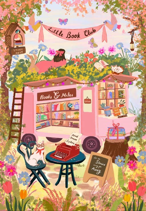 Puslespill 1000 Brikker - Traveling Books