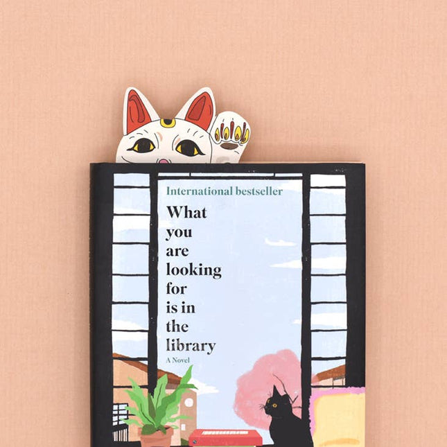 Bokmerke | Lucky Cat (det er die cut!)